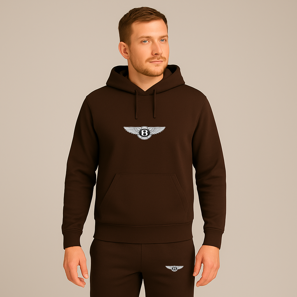 Men’s Bentley Motorsports Car Hoodie Joggers Set